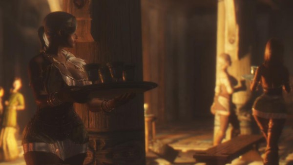 上古卷轴5Immersive Wenches 女侍系列集合包简易版换装补丁汉化