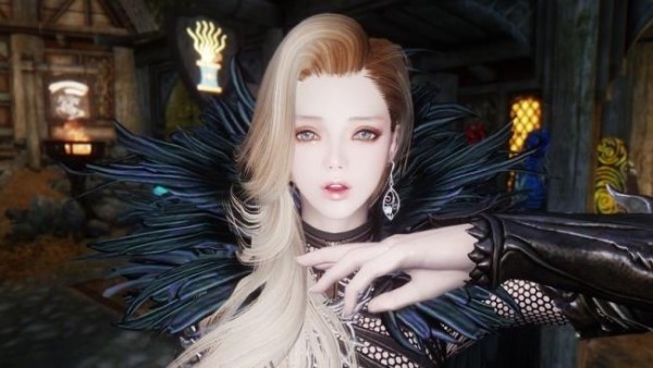 [随从模组] 上古卷轴5：天际CanCho_merlinFollower v1.1 韩网高颜值女随从梅林MOD