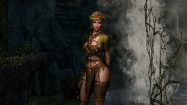 [随从模组]上古卷轴5重制版Naomi性感女性随从MOD