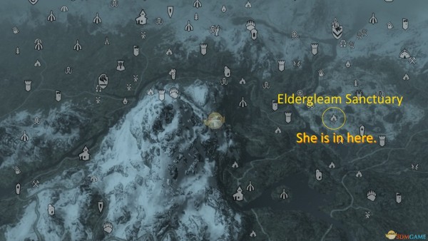 《上古卷轴5》Dietlinde可爱童颜女性随从MOD